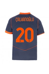 Fotbalové Dres Inter Milan Hakan Calhanoglu #20 Třetí Oblečení 2025-26 Krátký Rukáv